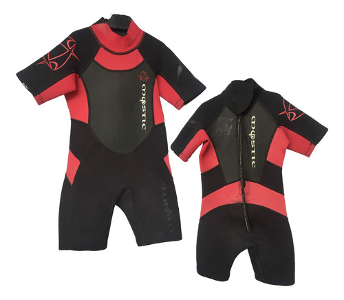 Traje De Neoprene Corto 3/2  Niño Mystic Talle M Kid´s Usado