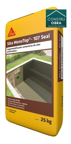 Sika Monotop 107 Impermeabilizante Cementicio 25kg