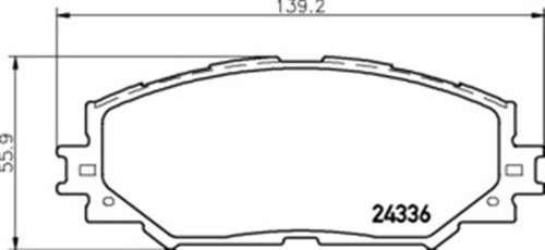 Balatas Delanteras Pagid Para Matrix Mt 09 2009