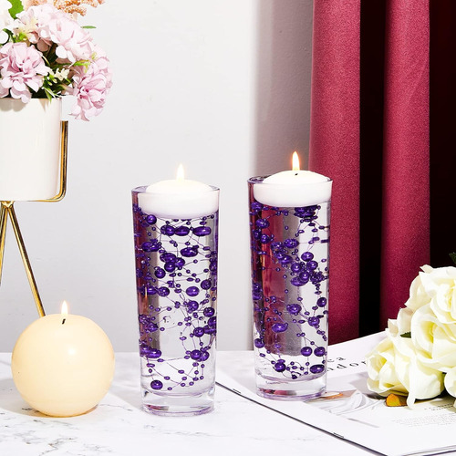 Guirnalda De Perlas Artificiales Para Velas Flotantes, Cuent