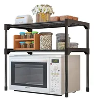 Comprar Estante Multifuncional Para Microondas Organizador 2 Niveles