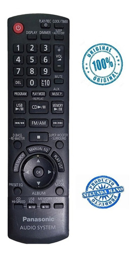 Control Remoto N2qayb000503 Equipo De Audio Panasonic