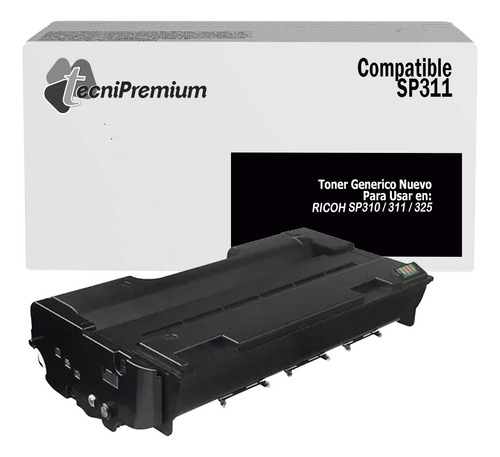 Toner Generico Nuevo Para Ricoh Sp310fn/310dn/310sfn/311