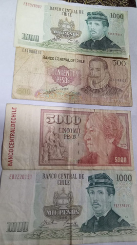 Billetes Antiguos Varios (Usado)