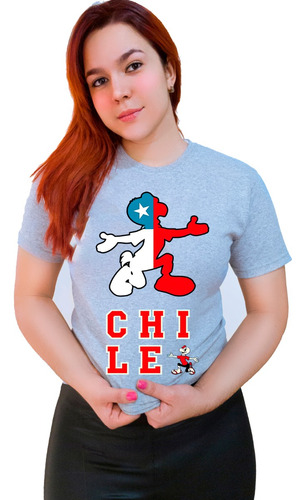 Polera Chile Fiestas Patrias Condorito Exclusivo Familia 034