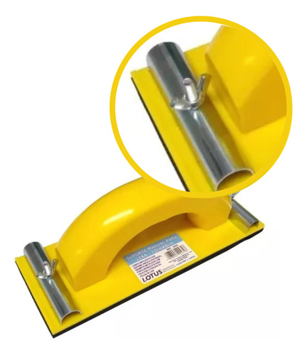 Lixa Fácil Manual Parede Teto Extensor 22x8cm Full - Mh