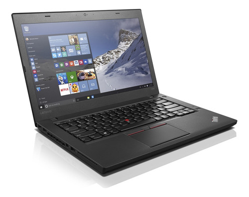 Laptop Lenovo T460s Core I5 6ta 8 Gb Ram 256 Ssd Ultraslim Color Negro