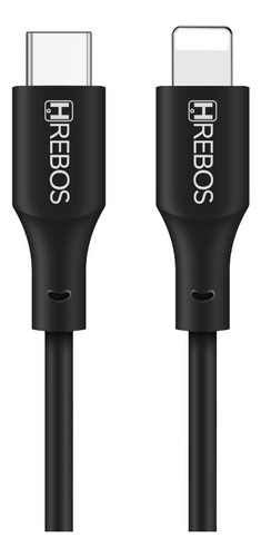 Cabo Usb-c Ligthning Curto Pequeno 20 Cm Para iPhone Turbo 