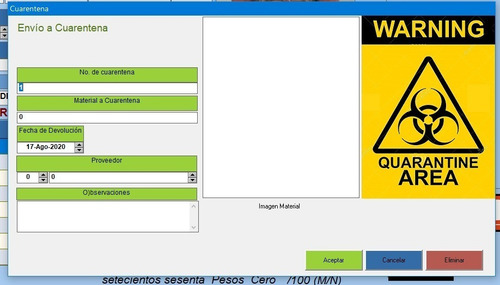 Programa Para Control De Chatarra