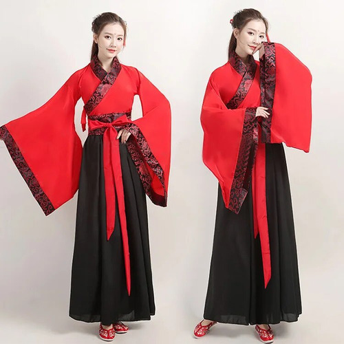 Disfraz De Hanfu Tradicional Asiático Para Mujer, Vestido De