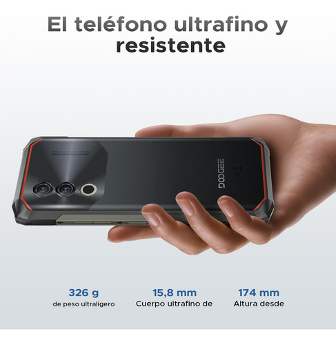 Doogee Blade 10 Power Telefono Celular Barato Android Smartphone Ai Main Camera/face Id/huella Dactilar/nfc/wifi6/dual Sim/ip69k