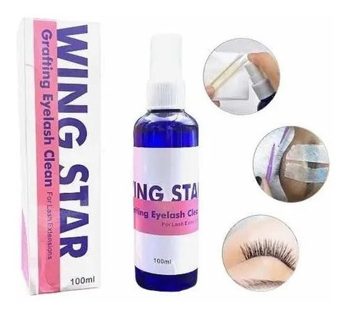 Lash Shampoo Para Extensiones De Pestañas Limpiador