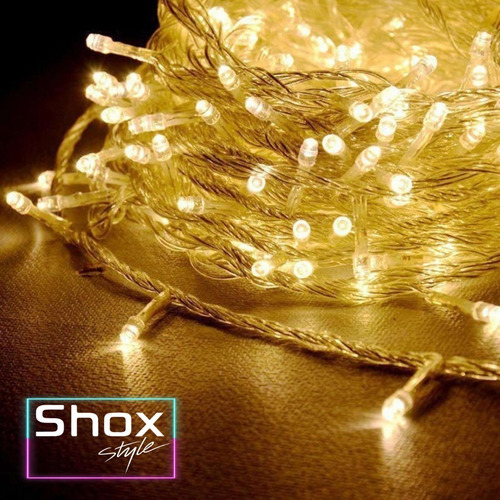 Imagen 3 de 9 de Guirnalda Luces Led Interconectables 20 Metros Lineal Calido