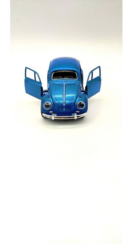 Carrinho De Ferro Miniatura Fusca Carros Brinquedo 1:32