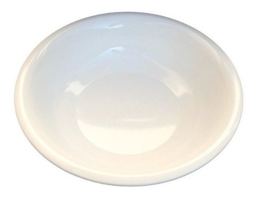 Bacia Esmaltada Branca 32cm