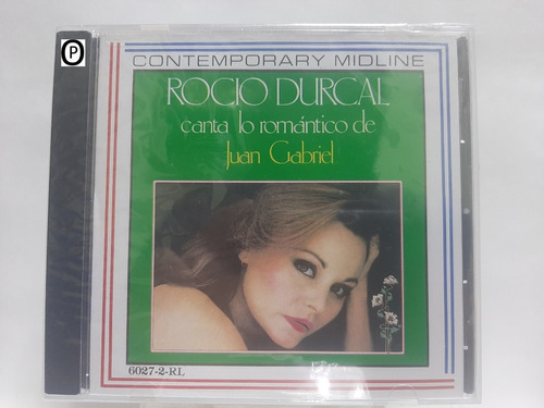 Cd Rocío Dúrcal Canta Lo Romántico De Juan Gabriel 