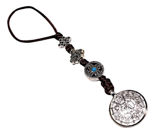 Colgante De Collar De Chamán Tibetano Budismo Ocho