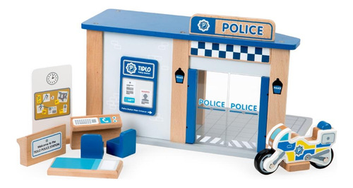 Bigjigs Toys Estación De Policías