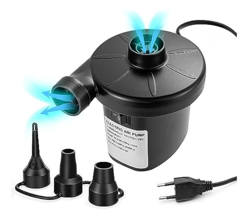 Electric Air Pump, 110v Ac/12v Dc/ 130w Quick Fill-in