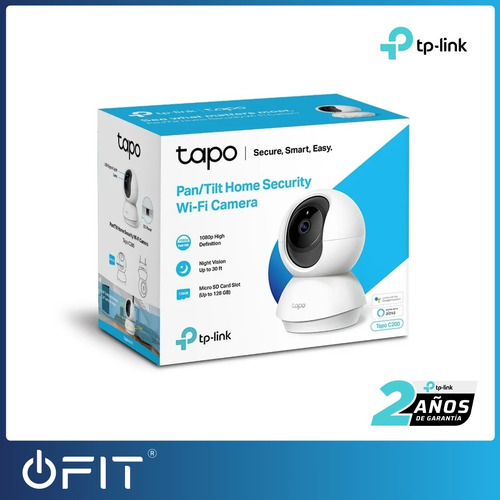 Imagen 5 de 10 de Camara Seguridad Wifi Tp-link Tapo C200 1080p Movimiento