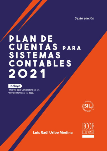 Libro: Plan Cuentas Sistemas Contables 2021 (spanish