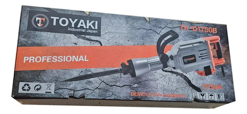 Cango Martillo Demoledor 1750w Toyaki Tk-d1750b
