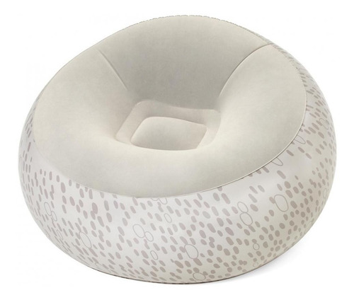 Imagen 3 de 8 de Sillon Puff Inflable Sofa Individual Colchon Bestway 75052