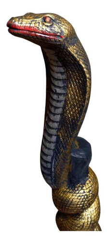 Imagen 3 de 4 de Baston Puño Serpiente Cobra Halloween Cotillon Disfraz