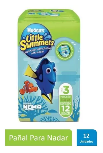 Huggies Little Swimmers - Pañales de natación desechables, XS (7-18  libras), 12 unidades : Salud y Hogar 