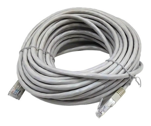 Cable De Red 50 Mts Rj45 - Categoria 6 - Ethernet Utp