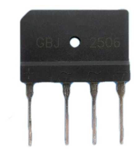 Puente Rectificador Gbj2506 25a 600v (pack 4 Unds)