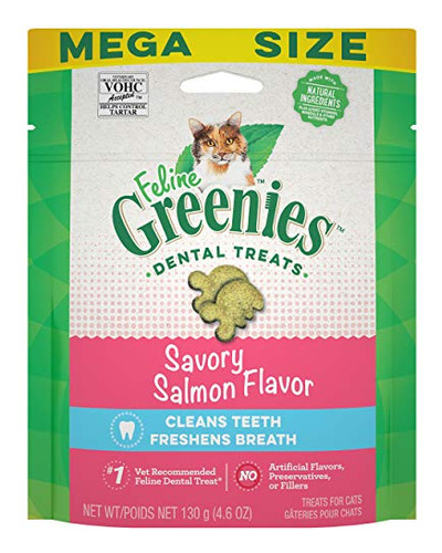 Cat Treats Feline Greenies Natural Dental Care Salmon