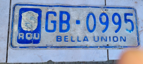 Matricula Bella Union 0995 Conf