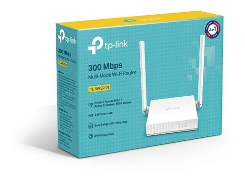 Imagen 4 de 10 de Router Wls Tp-link Tl-wr820n Doble Antena