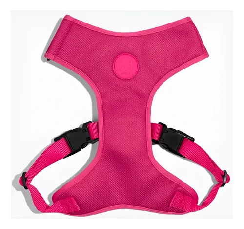 Peitoral Para Cão Zee.Dog Air Mesh Ajustável Rosa Pink Tamanho M