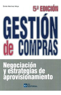 Libro Gestión De Compras De Emilio Martínez Moya