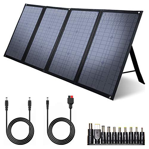 Cargador De Panel Solar Plegable De 100w Para Jackery E...