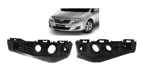 Kit 2 Guia Parachoque Toyota Corolla Xei Gli 2011 2012