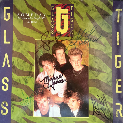 Glass Tiger - Someday | 12'' Maxi Single Vinilo Usado