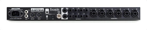 Interfaz de audio Focusrite Clarett Thunderbolt 8Pre 220V