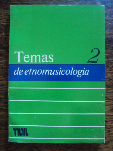 Temas D Etnomusicologia. Bolivia Charango Flauta Rabel Misio