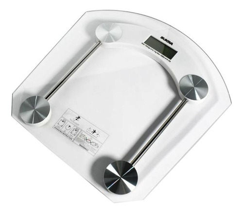 Peso Balanza Digital Baño 180kg Vidrio Cristal Templado W9