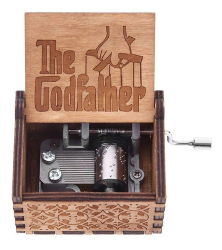 Caja Musical - The Godfather El Padrino Madera Regalo