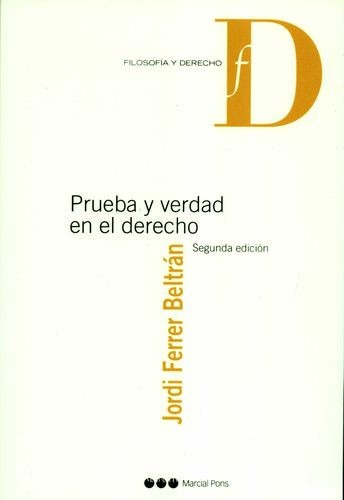 Libro Prueba Y Verdad En El Derecho