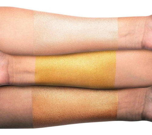 Iluminador Body Glow Focallure Sunkissed - 2 Solar Flare Tom Da Maquiagem Dourado