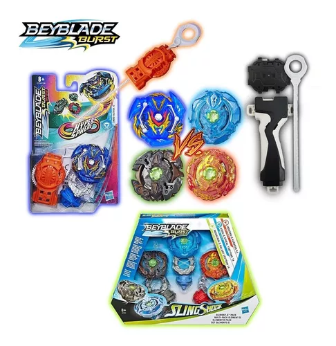 Pião de Batalha - Beyblade Burst Slingshock - Multipack Element-X