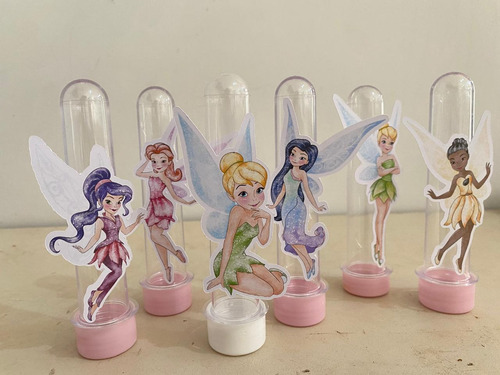 50 Tags Tubete Para Doces Tinker Bell Sininho