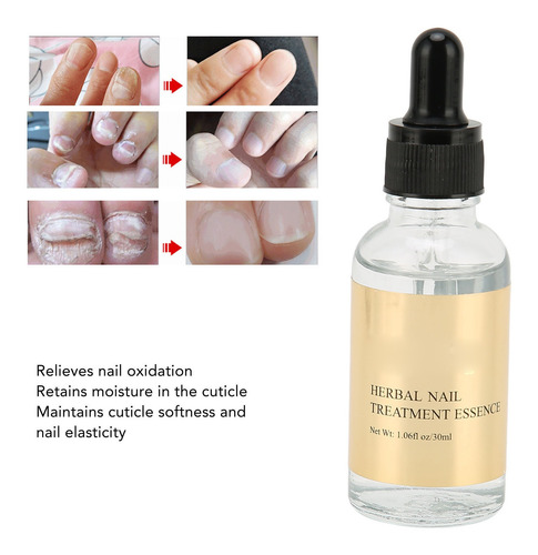 Solución De Tratamiento De Uñas A Base De Hierbas, Nutritiva