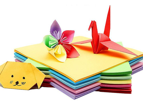 3 Juego De Papel De Origami De 600 Hojas De, 3 Piezas