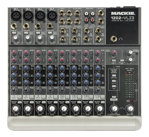 Mixer Mackie 1202 Vlz3 12 Ch 4 St Grabacion/vivo Sale%